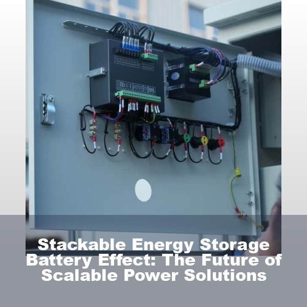 Stackable Energy Storage Battery Effect: The Future of Scalable Power Solutions
